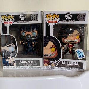 💥 Set of Two Mortal Kombat Funko Pops 💥